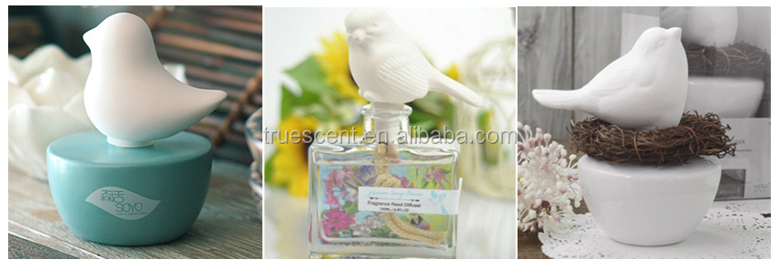 ロンド100ml/150ml/ball形のガラスの香水瓶とセラミック鳥のディフューザ Ts-cd05問屋・仕入れ・卸・卸売り