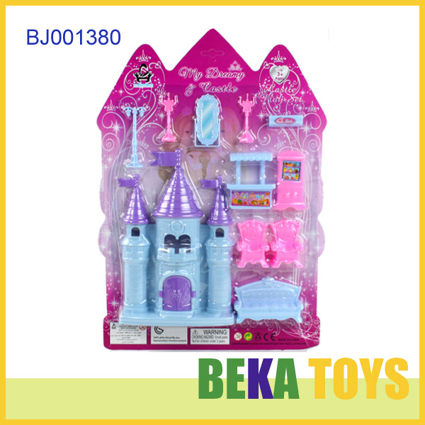 幸せな子供のおもちゃプラスチックのおもちゃの非常に安い卸売ベッドルームミニ家具のおもちゃ問屋・仕入れ・卸・卸売り
