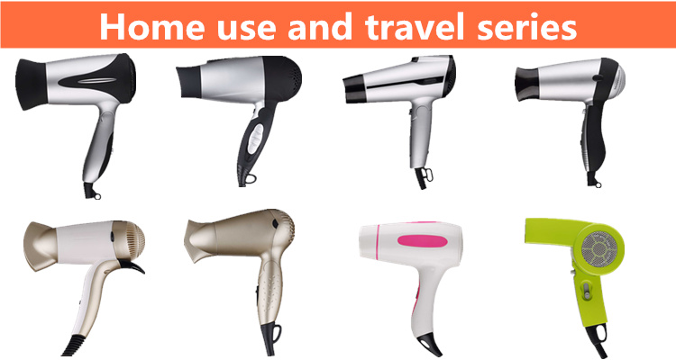 Travel 1200W 2 Speed Settings Mini household Foldable Hair Drier Manufactur hotel ionic hair dryer