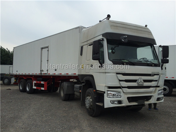 Refrigeration unit for refrigerated box truck