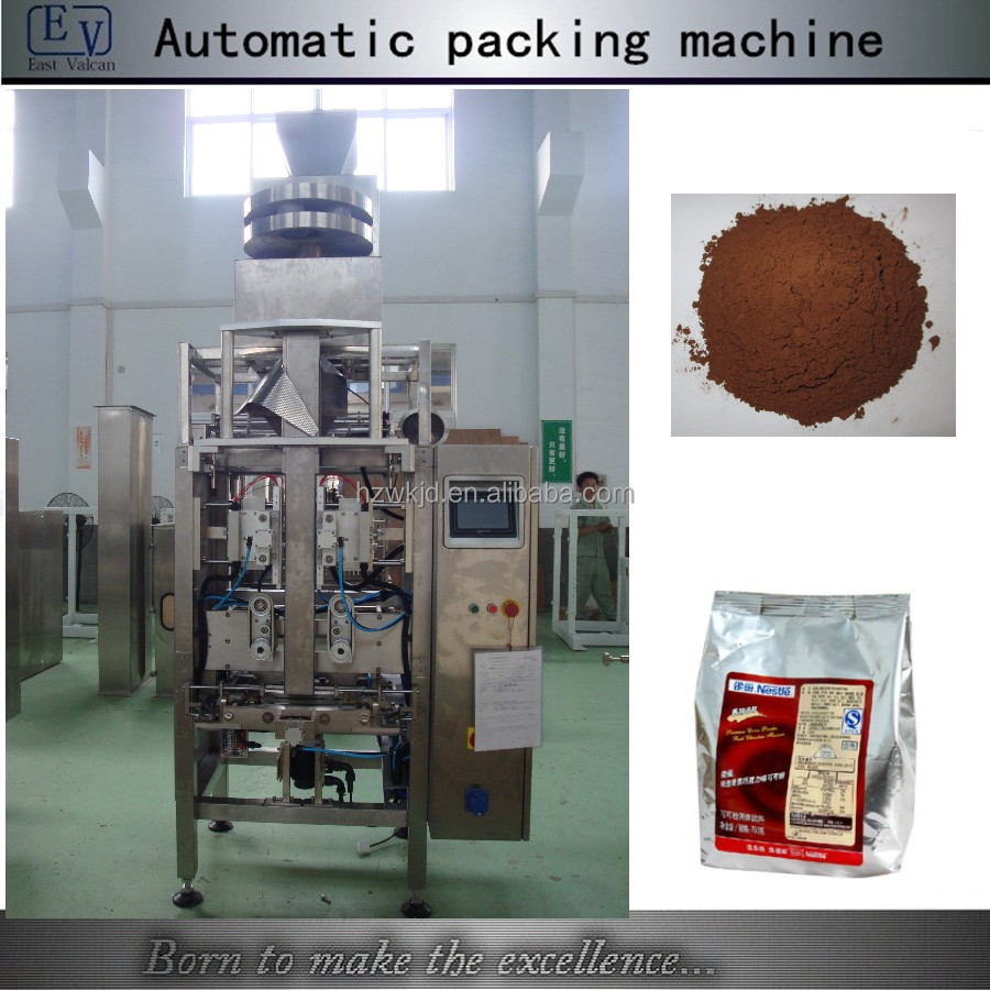 Full automatic auger filler cocoa powder filling machine