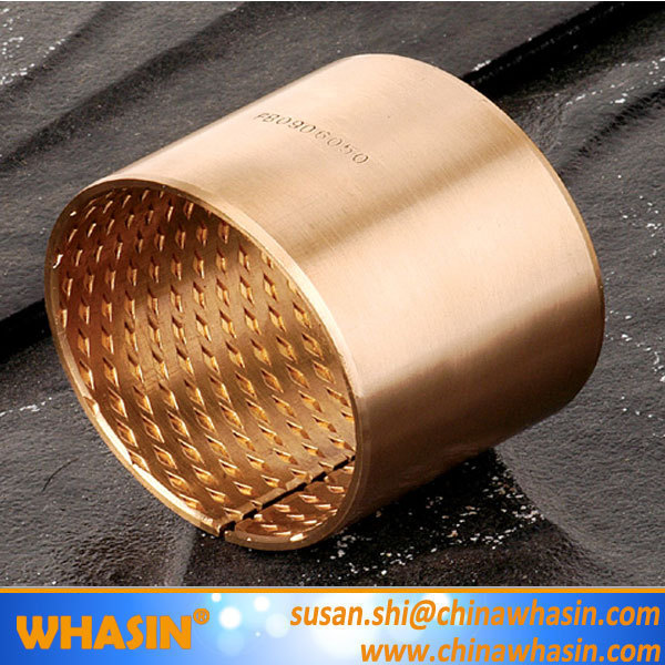 CuSn6.5P CuSn8P CuPb10Sn10 Wrapped Bronze Bearing Sleeve With Diamond Oil Pocket FB Bronze Bushing WB700 Bronze Bush.jpg