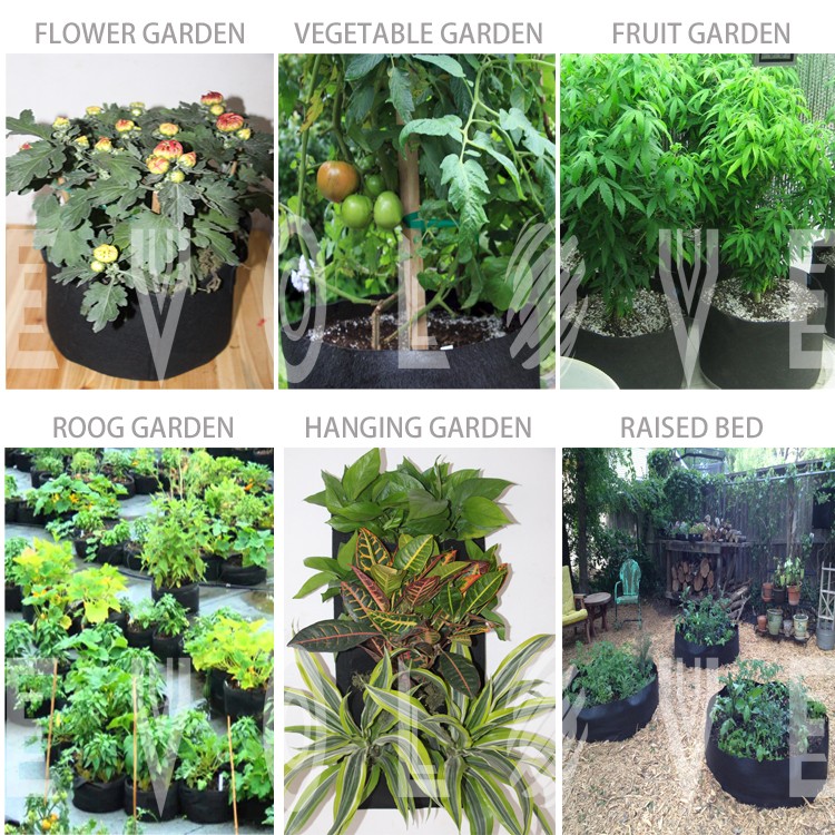 200ガロン生地植物ポット用フラワー、野菜、ツリーポット仕入れ・メーカー・工場
