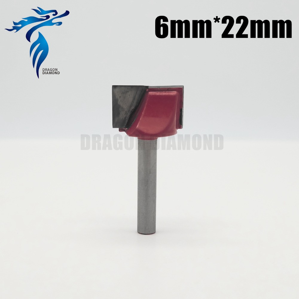 Cnc木版ルータービット3d cnc木材クリーニングボトムビットルータービット6 × 22ミリメートルタングステンフライスカッター使い捨て切断表面滑らかな仕入れ・メーカー・工場