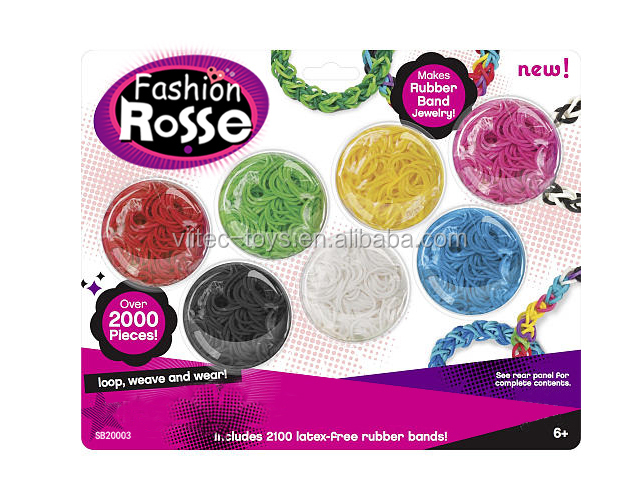 ・カラフルなloomband064239#girlsジュエリー問屋・仕入れ・卸・卸売り