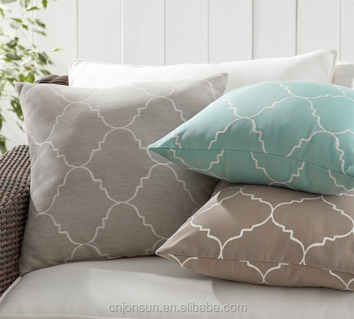 Wholesale Microfiber Inserts 100% Cotton cover Throw Pillows cushion pillow