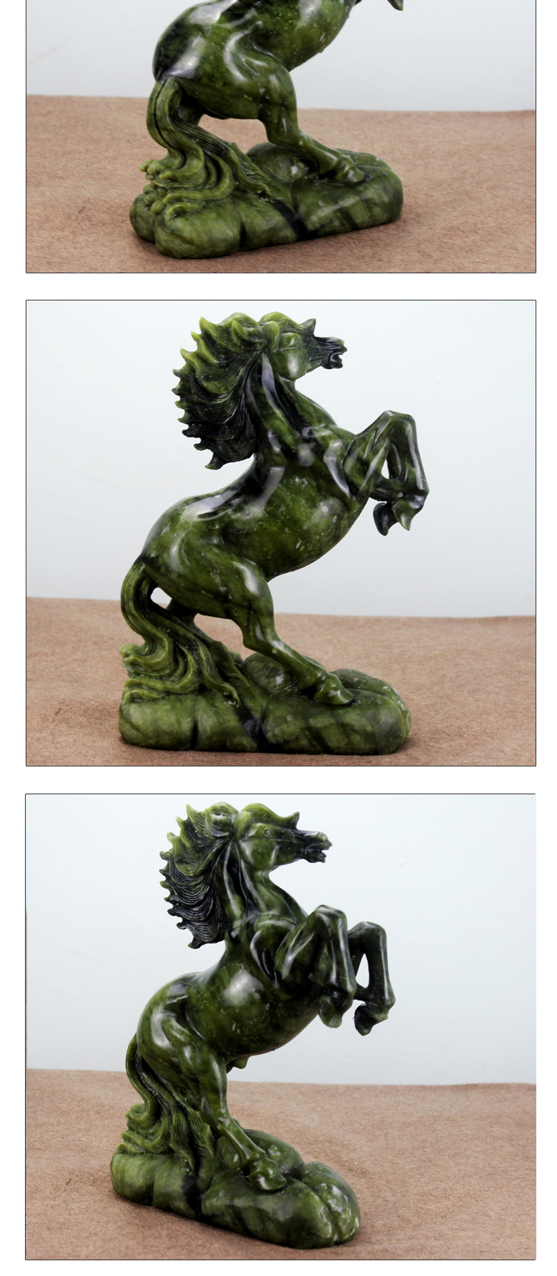 翡翠動物の彫刻、 南馬ヒスイ彫刻彫刻仕入れ・メーカー・工場