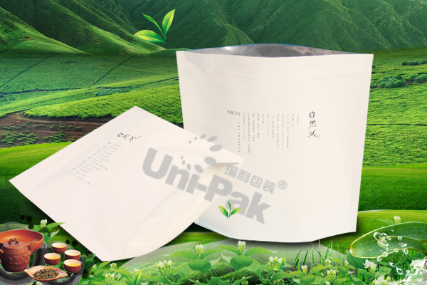 customized printed high quality water proof BPA free ziplock foil tea bag