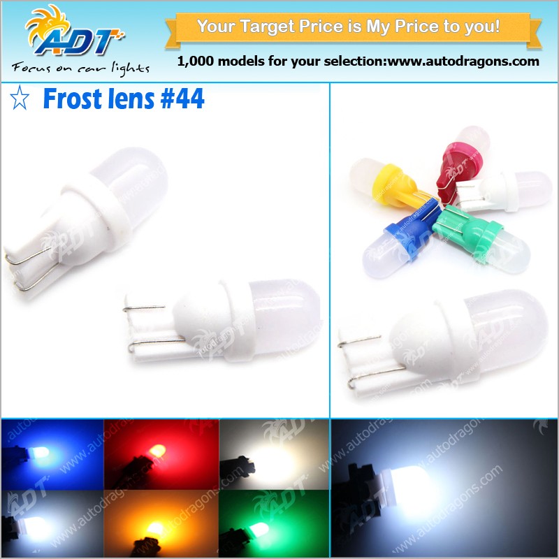 AC DC T10 194 #555 Wedge pinball 6.3V led lights bulbs non ghosting frosted lens cap White for pinball machine parts.jpg