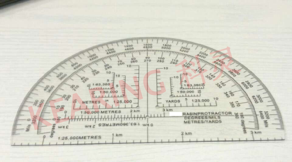 use military protractor