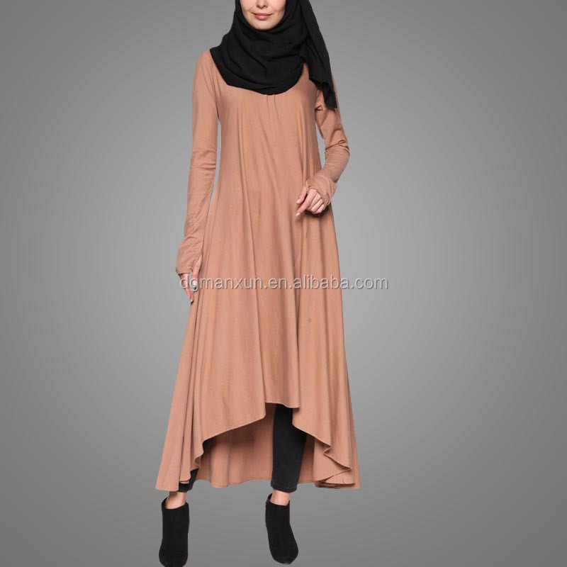 2017 New Design Woman Dubai Abaya Wholesale Cheap Price Plain Design Spadex Abaya Muslim Dress Women.jpg