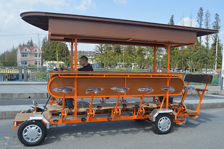 Electric Mobile Beer Bike Party Electric Bicycle for 15 Seater