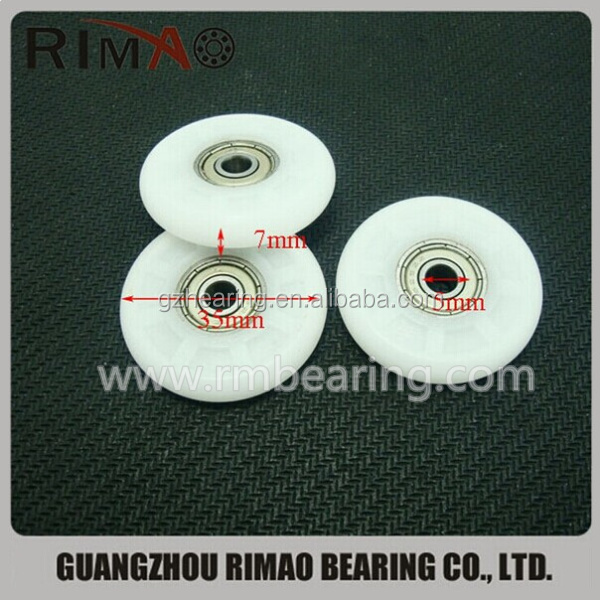 5-35-7mm window sliding roller bearing pulley for wardrobe.jpg