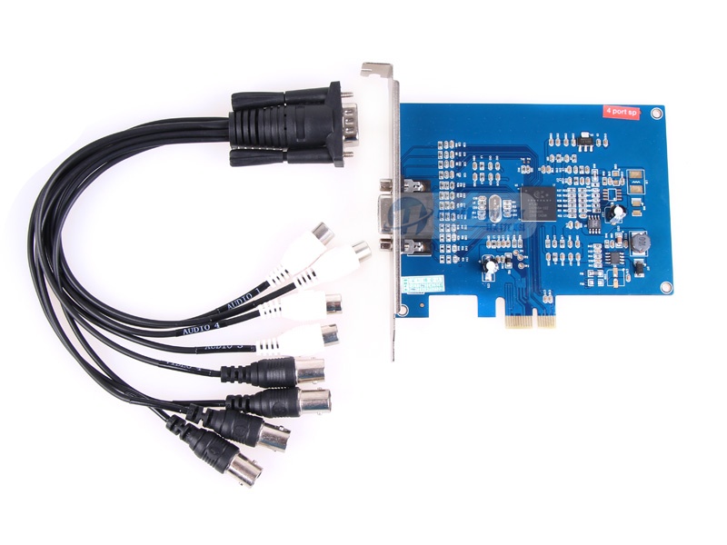 新しいデジタルビデオレコーダー4-ch100/120fpspci-edvrカード4chの家庭用オーディオcctv監視問屋・仕入れ・卸・卸売り