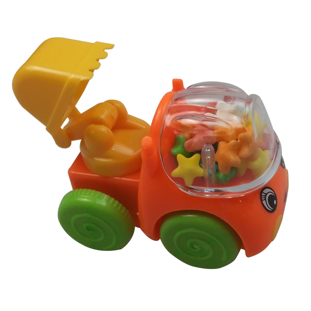 Funny children toy plastic pull back candy truck