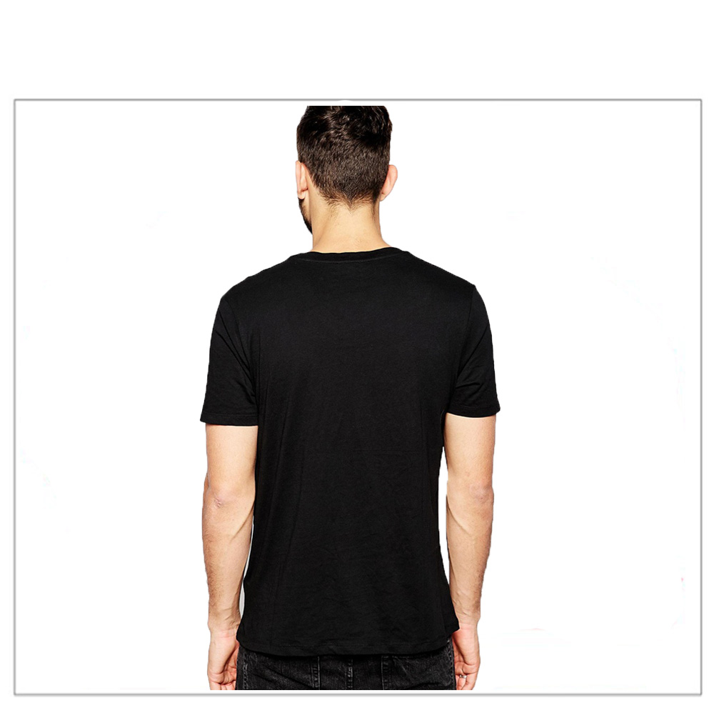 外観nerv- ネック黒t- シャツ空白熱い販売のt- シャツ男性用仕入れ・メーカー・工場