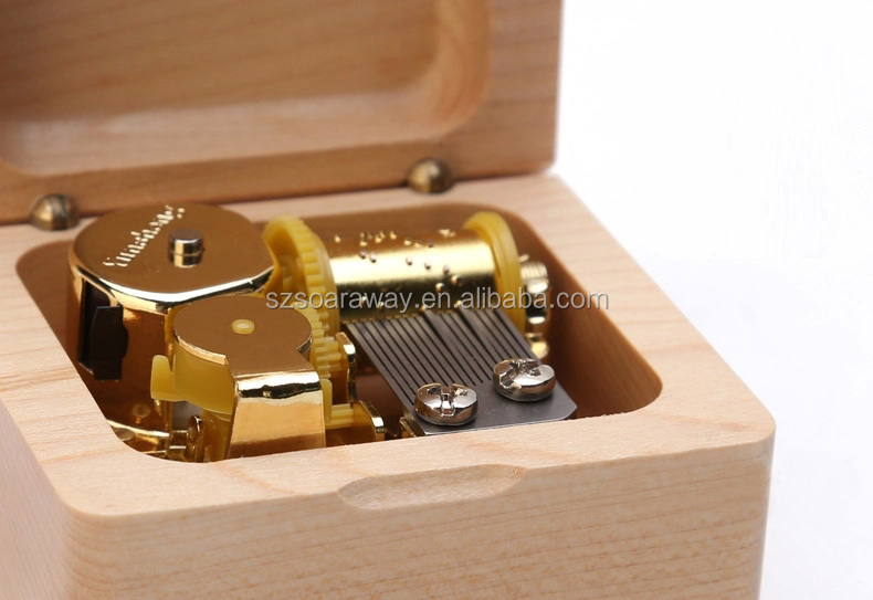 熱い販売の新しい卸売安いオルゴール音楽木製オルゴールboxで実用的な創造的な誕生日の贈り物問屋・仕入れ・卸・卸売り