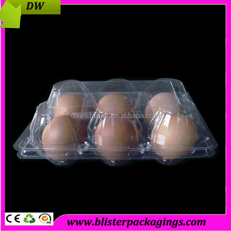factory direct sell 4/6/8/10 pieces of egg blister packing