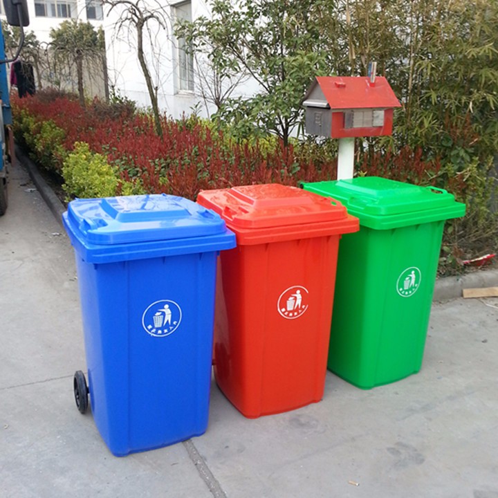 660 Liter Plastic Garbage Bin,Big Size Plastic Dustbin And Big Waste