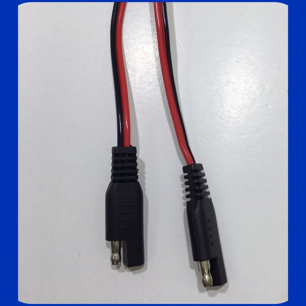 Red and black Crimp and Molding Wire Harness
