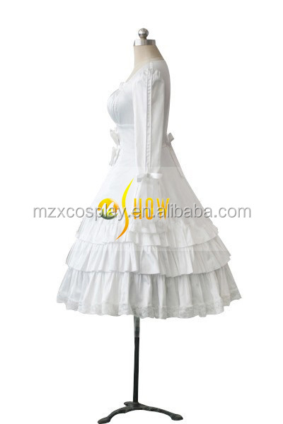 熱い販売のゴシックロリータドレスフリルハロウィーン衣装クリスマス美しさのためのロングドレス問屋・仕入れ・卸・卸売り