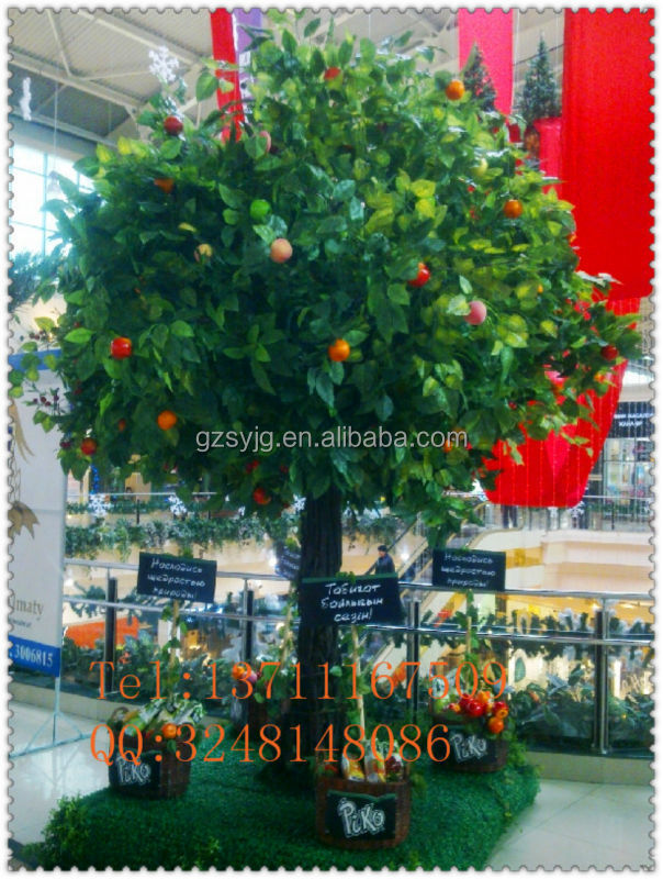 人工的な赤リンゴの木/偽林檎/aplee偽ストア用のツリーの装飾仕入れ・メーカー・工場