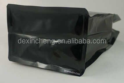 Matte BOPP Block Bottom Coffee Bags With Degassing Valve
