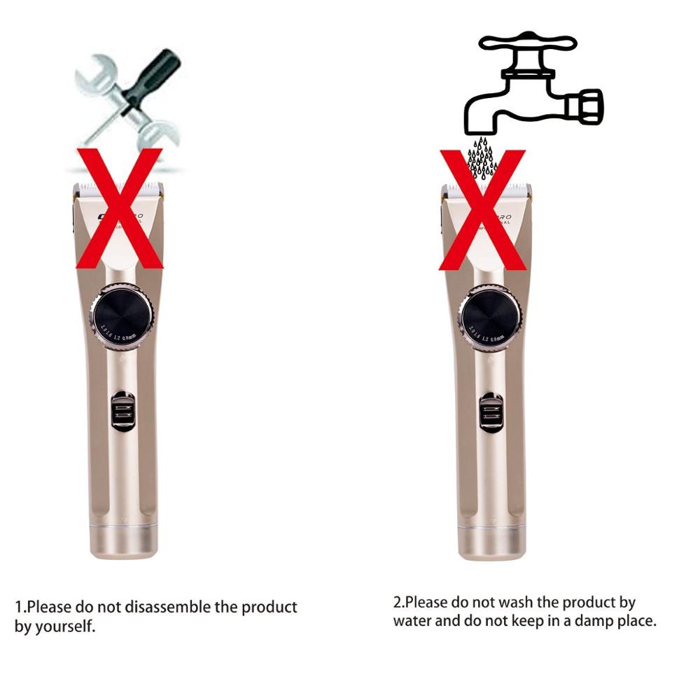 Wholesale Professional hair cutting machine hair clippers trimmer barber shop tools and equipment electric barber tools