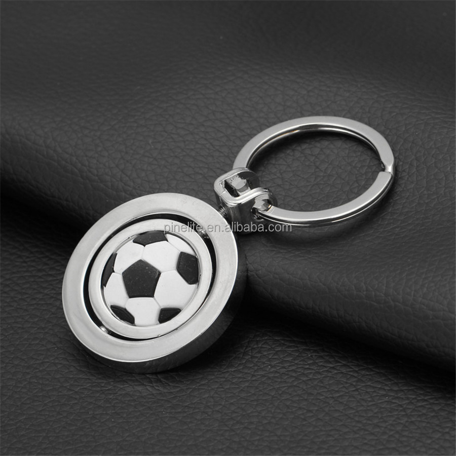 Zinc alloy top quality soccer metal keychain,with keychain ring for wholesale.jpg