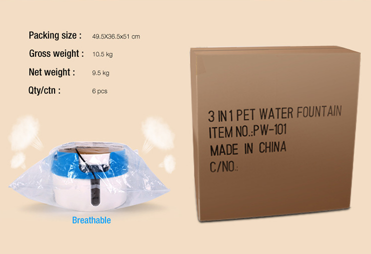 Automatic Pet Drinking and Food Bowl for dog cat .png