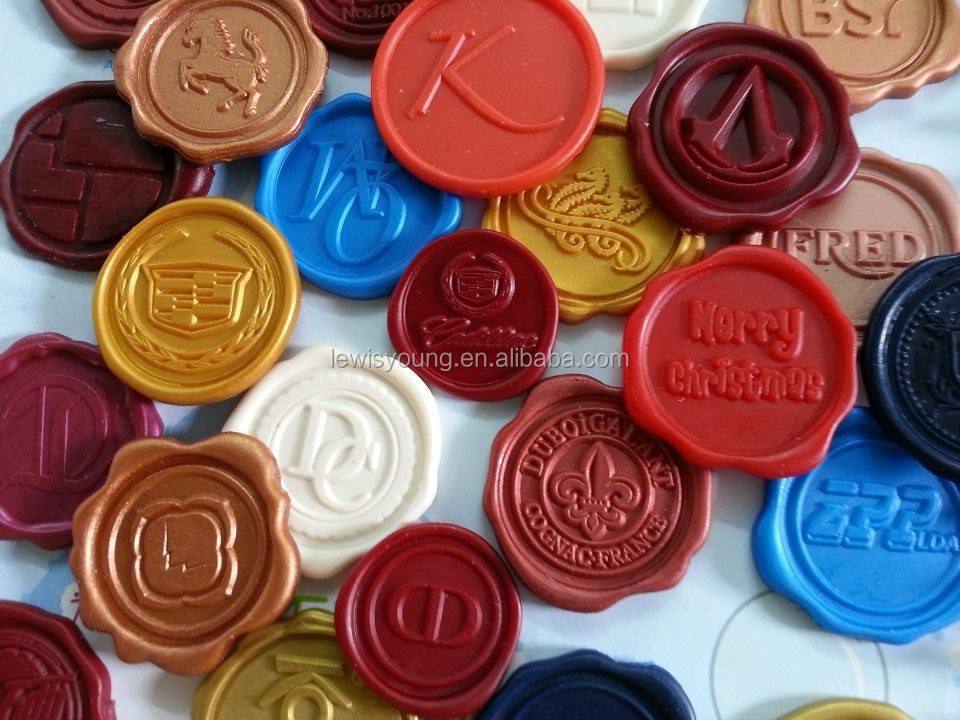 Self Adhesive Seals With Logo 32 Colors For Select Wax Seal Piece Made