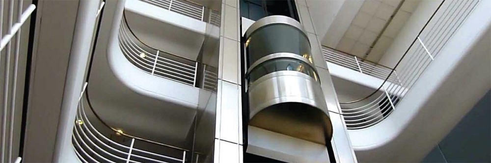 OTSE commercial building shopping mall panoramic passenger elevator