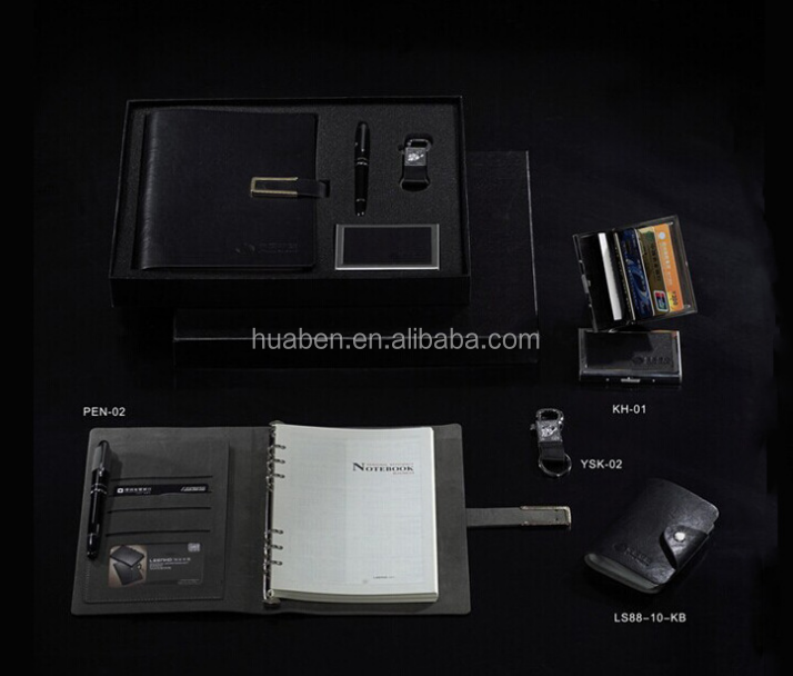 business promotional notebook gift set in high quality