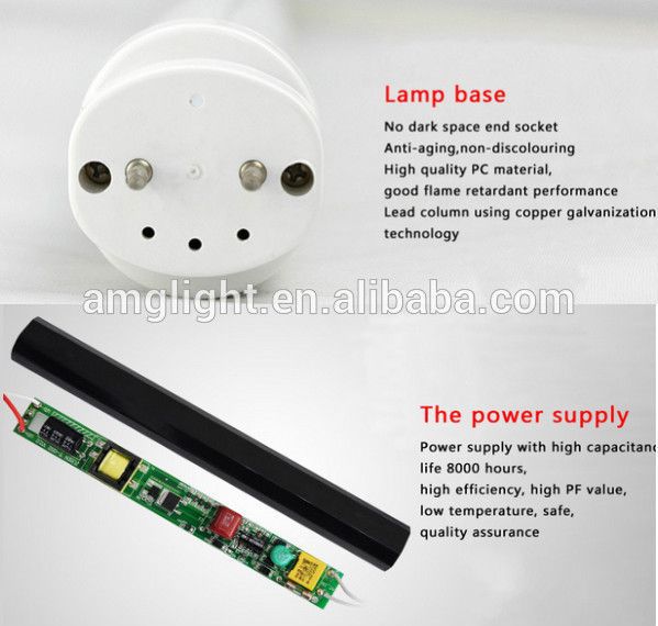 high brightness T8/T5/T10 Tube! Factor price t8 red tube sex led vietnam tube cinnamon 8W-24W