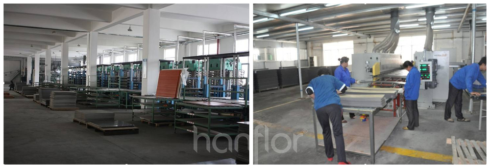 A prueba de agua y antideslizante piso decking del WPC con reciclado material