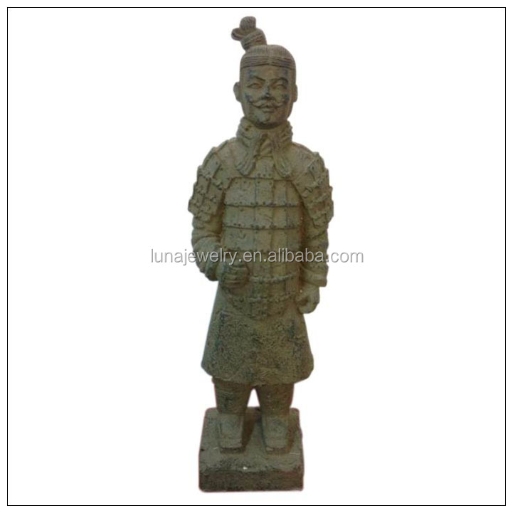 家の装飾模造兵馬俑の陶器の工芸品、 中国のアンティーク磁器の置物