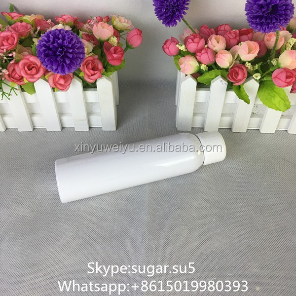 Empty aluminum aerosol perfume spray bottles for cosmetic