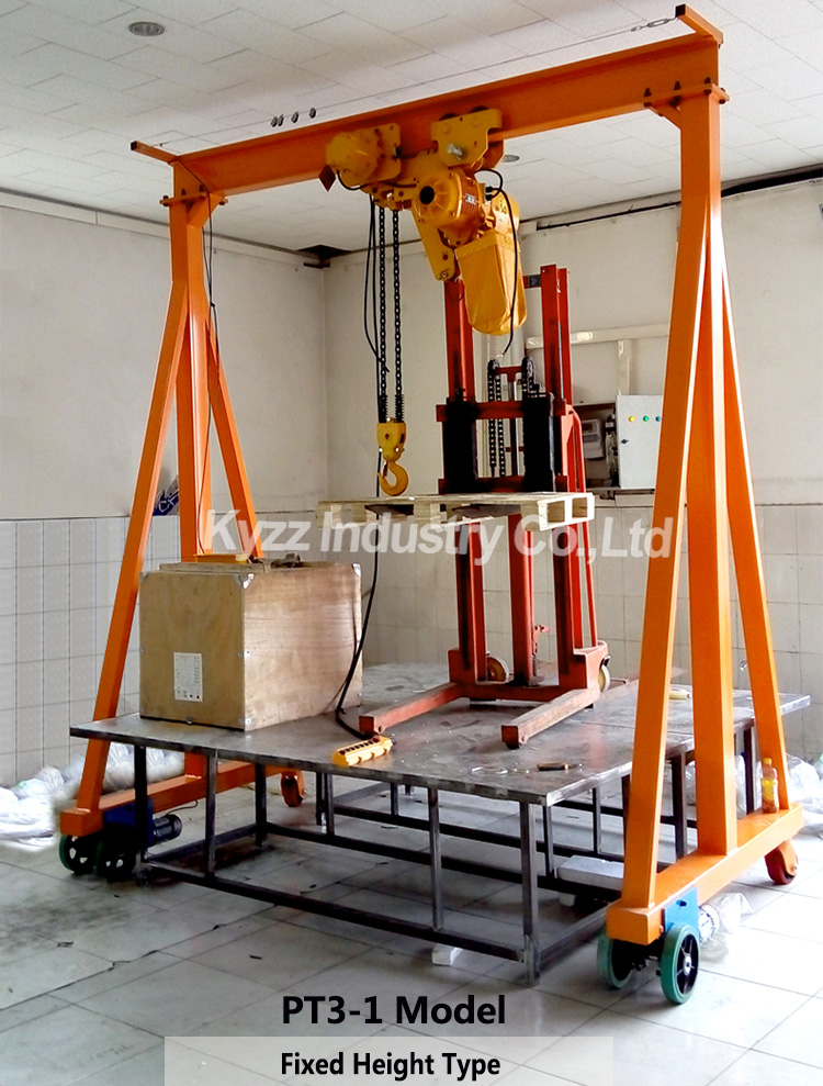 Plastic Injection Moulding Machine Workshop Gantry Crane , Movable Mold Mould Lifting Hoist Crane (3).jpg