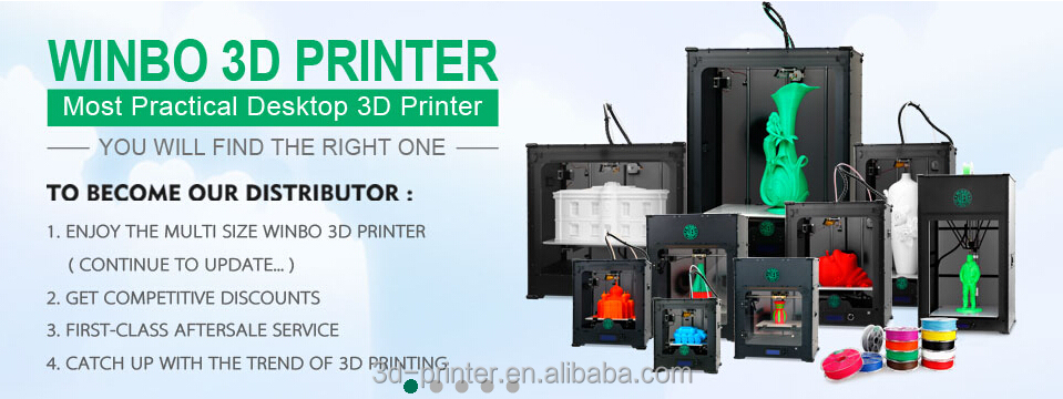 大規模な3dwinbo高速プリンタを構築45*31*50サイズとセンチメートル3キロフィラメント小売価格usd2999/set問屋・仕入れ・卸・卸売り