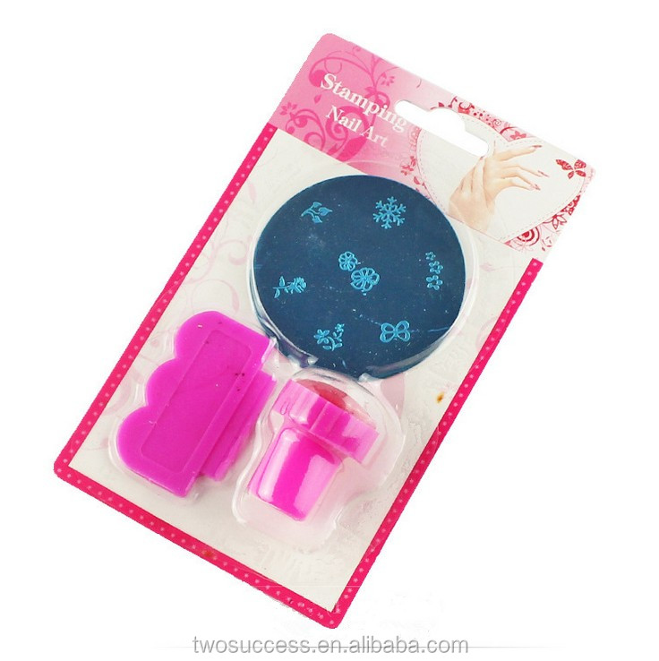 New hot very soft silicone transparent clear jelly nail art stamp nail scraper