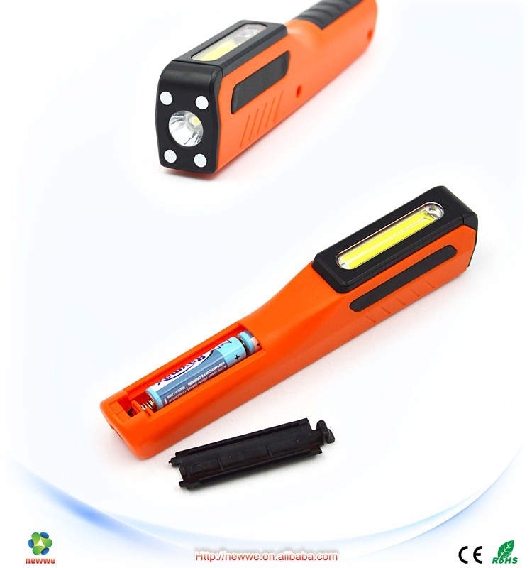 3ワットcob赤led磁気ヘッド新しいプラスチックペン作業トーチ光で高明るいledベストセラー製品ポータブルac作業ライト仕入れ・メーカー・工場