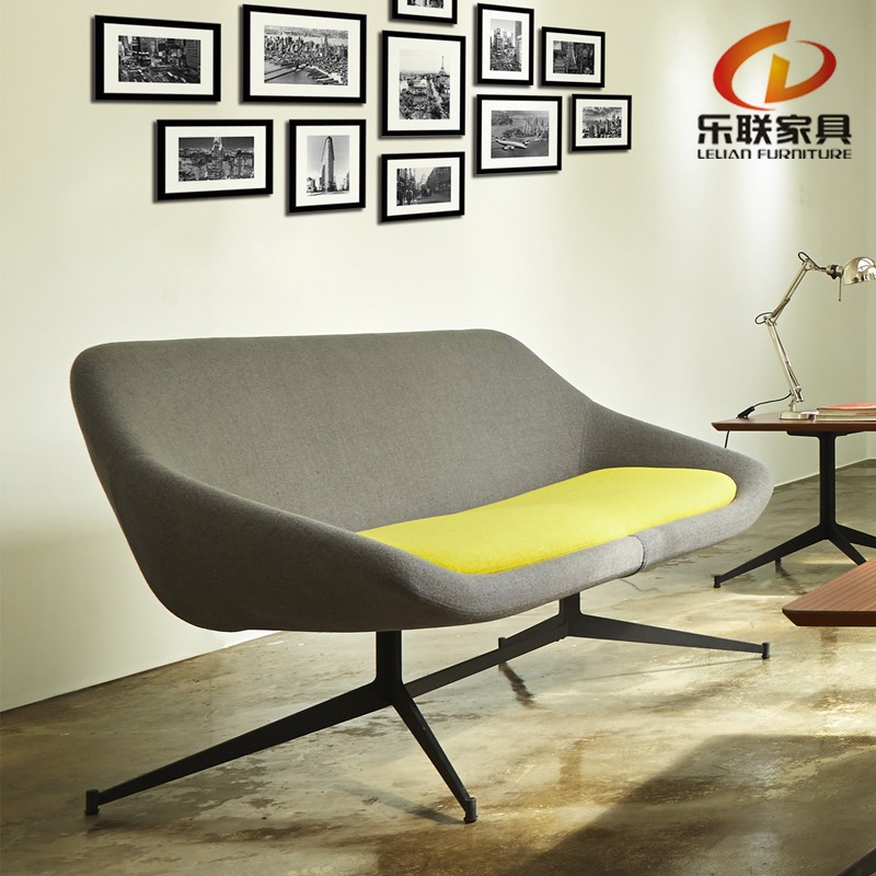 B323 a simple sala de espera diseño europeo colorido sillón sofá ... Sala Colorida diseño