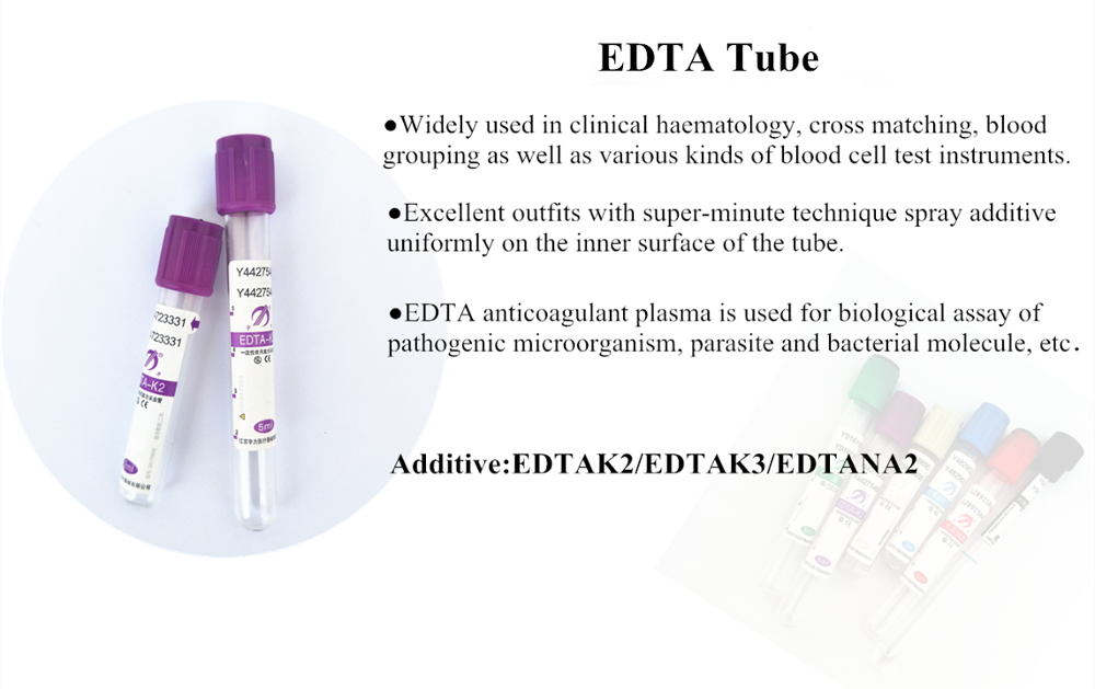 Lavender Top Tube Phlebotomy Edta Blood Test Tube Buy Lavender Top