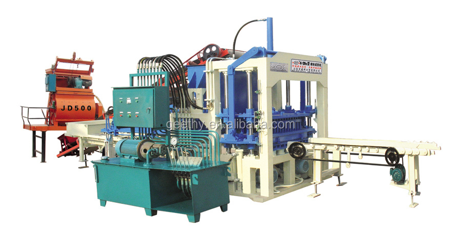 半自動コンクリートブロックqt4-20cmachine/舗装レンガ製造機自動/石炭脈石のレンガ造りのマシン仕入れ・メーカー・工場