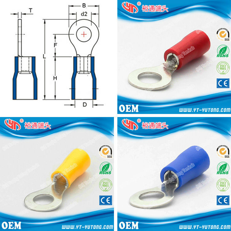 Yutong絶縁と火災- 燃性の高い品質rvリング端子仕入れ・メーカー・工場