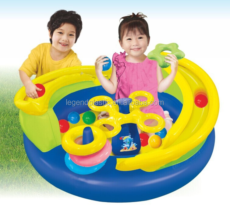 新しいデザインインフレータブルボールピットスライドプールで遊ぶ子どものための問屋・仕入れ・卸・卸売り