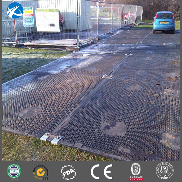 Heavy Duty Ground Protection Road Mat System Pe Crane Mats/ Plastic