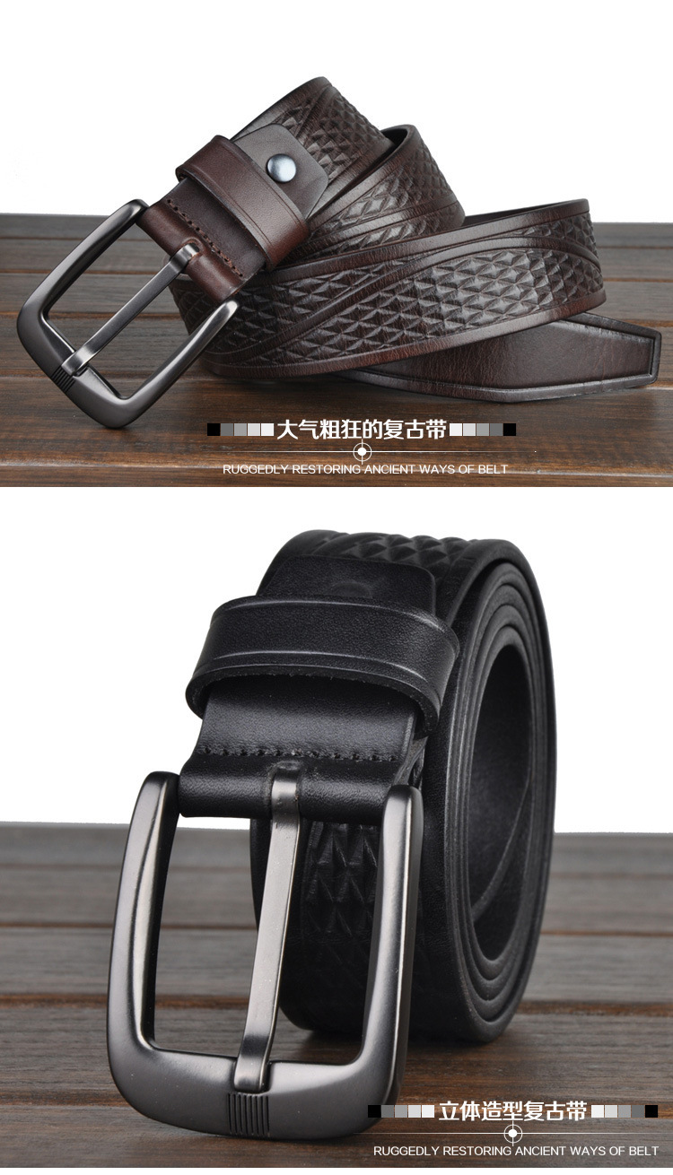 Fashion Man Genuine Leather Belt Wholesale Buy Leather Belt,Genuine Leather Belt,Man Belt