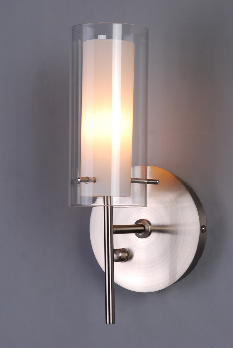 Gang lamp in dubbele wand glazen kappen met dimmer wandlampen ... Residentiële muur ikea