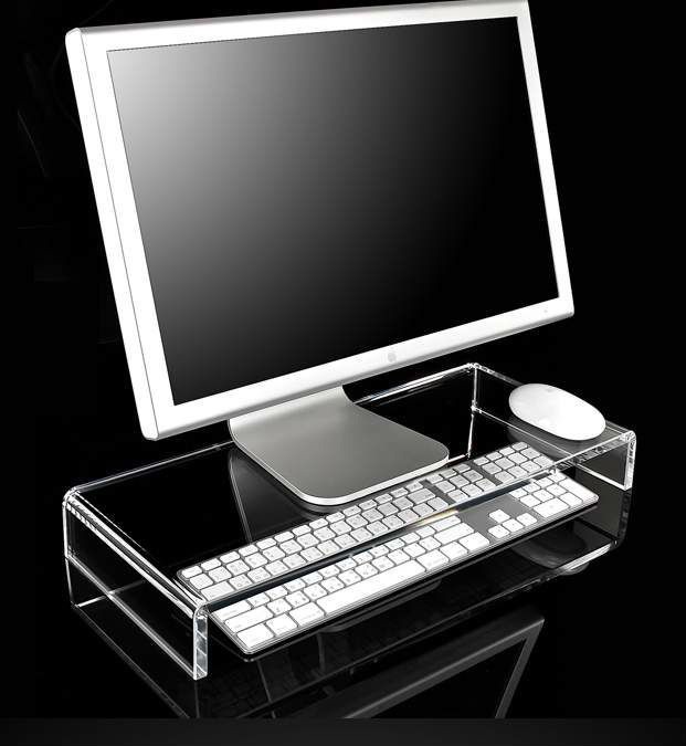 Custom Made High Quality Clear Acrylic Keyboard Stand Buy Clear